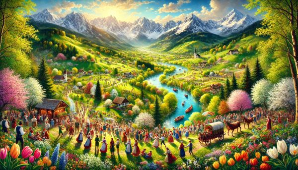 Beyond Winter: Exploring Goethe's Osterspaziergang Themes